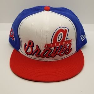 Retro Atlanta Braves snapback hat